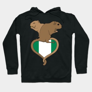 Gerbil Nigeria (light) Hoodie